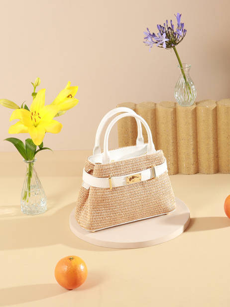 Handtas Capri Milano Wit capri CP23114 ander zicht 5